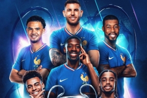 华体会官网入口-法国官推祝贺大巴黎：恭喜登贝莱、杜埃、卢卡斯……